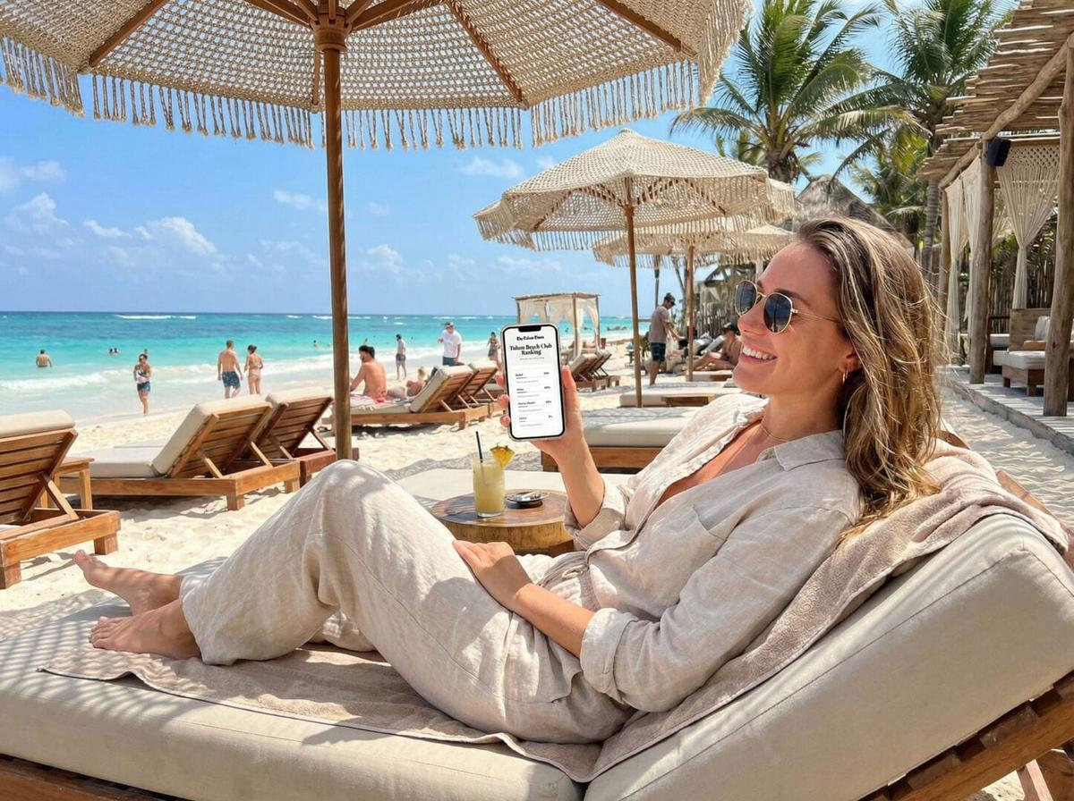 Tulum Beach Club Ranking reveals how beach preferences are forming Tulum Beach Club Ranking reveals how beach preferences are forming
