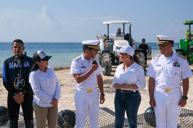 Mexican Caribbean Launches Major Sargassum Cleanup Initiative - Photo 2 Mexican Caribbean Launches Major Sargassum Cleanup Initiative - Photo 2