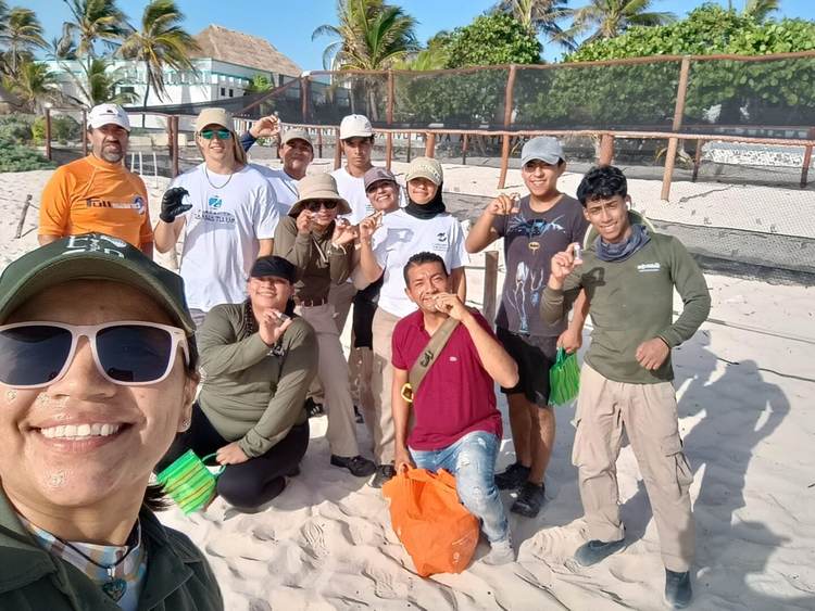 The SAK Program mobilizes volunteers in Tulum to fight plastic pollution and restore the sea - Photo 2 The SAK Program mobilizes volunteers in Tulum to fight plastic pollution and restore the sea - Photo 2