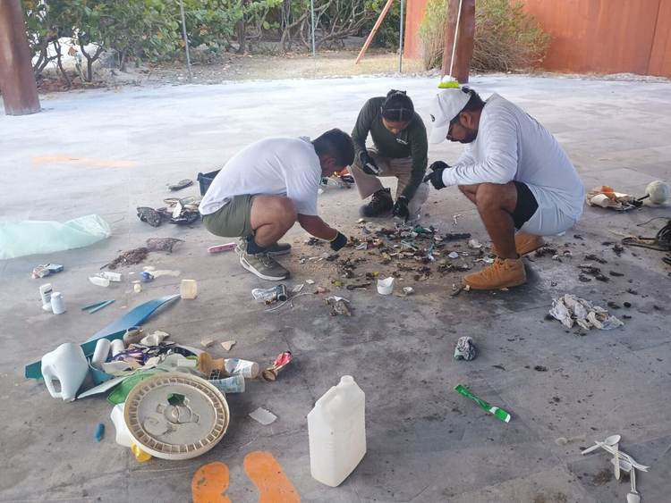 The SAK Program mobilizes volunteers in Tulum to fight plastic pollution and restore the sea - Photo 4 The SAK Program mobilizes volunteers in Tulum to fight plastic pollution and restore the sea - Photo 4