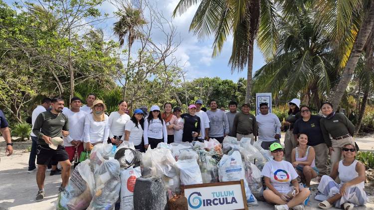 The SAK Program mobilizes volunteers in Tulum to fight plastic pollution and restore the sea - Photo 7 The SAK Program mobilizes volunteers in Tulum to fight plastic pollution and restore the sea - Photo 7