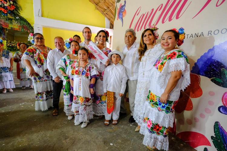 Governor Mara Lezama joins ancient Maya ritual in Tulum celebration - Photo 1 Governor Mara Lezama joins ancient Maya ritual in Tulum celebration - Photo 1