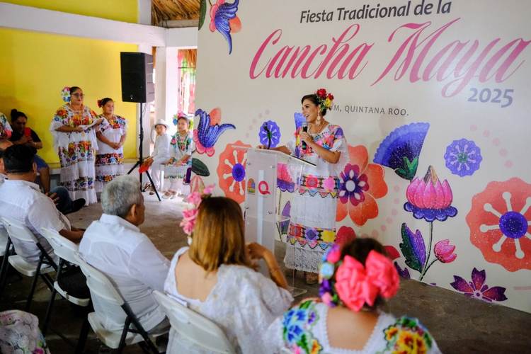 Governor Mara Lezama joins ancient Maya ritual in Tulum celebration - Photo 2 Governor Mara Lezama joins ancient Maya ritual in Tulum celebration - Photo 2