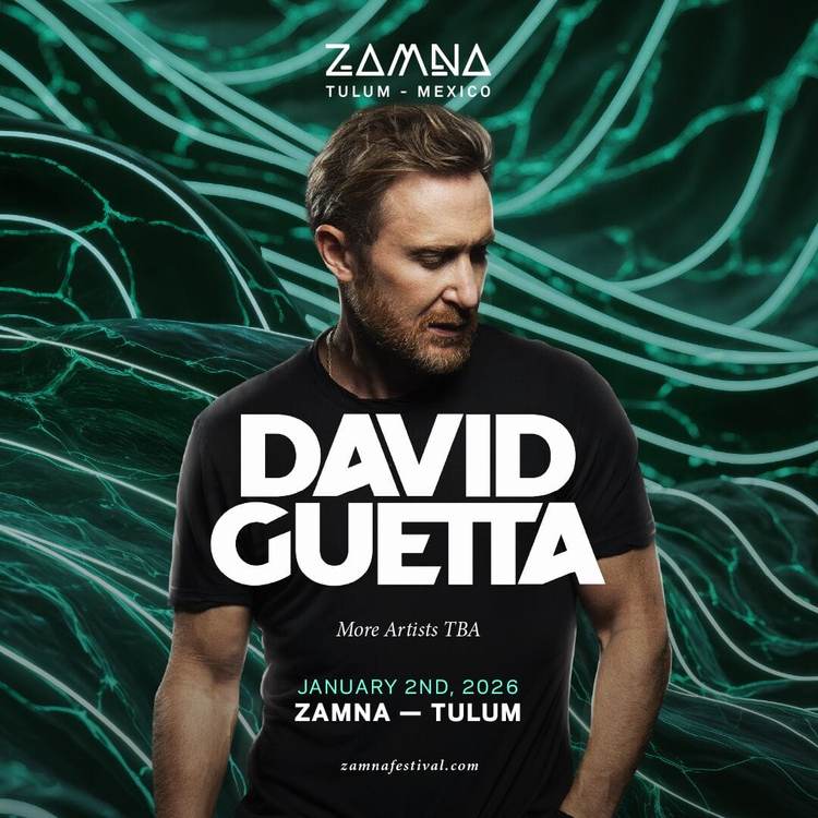 Zamna Festival 2026 brings David Guetta back to Tulum jungle stage - Photo 2 Zamna Festival 2026 brings David Guetta back to Tulum jungle stage - Photo 2