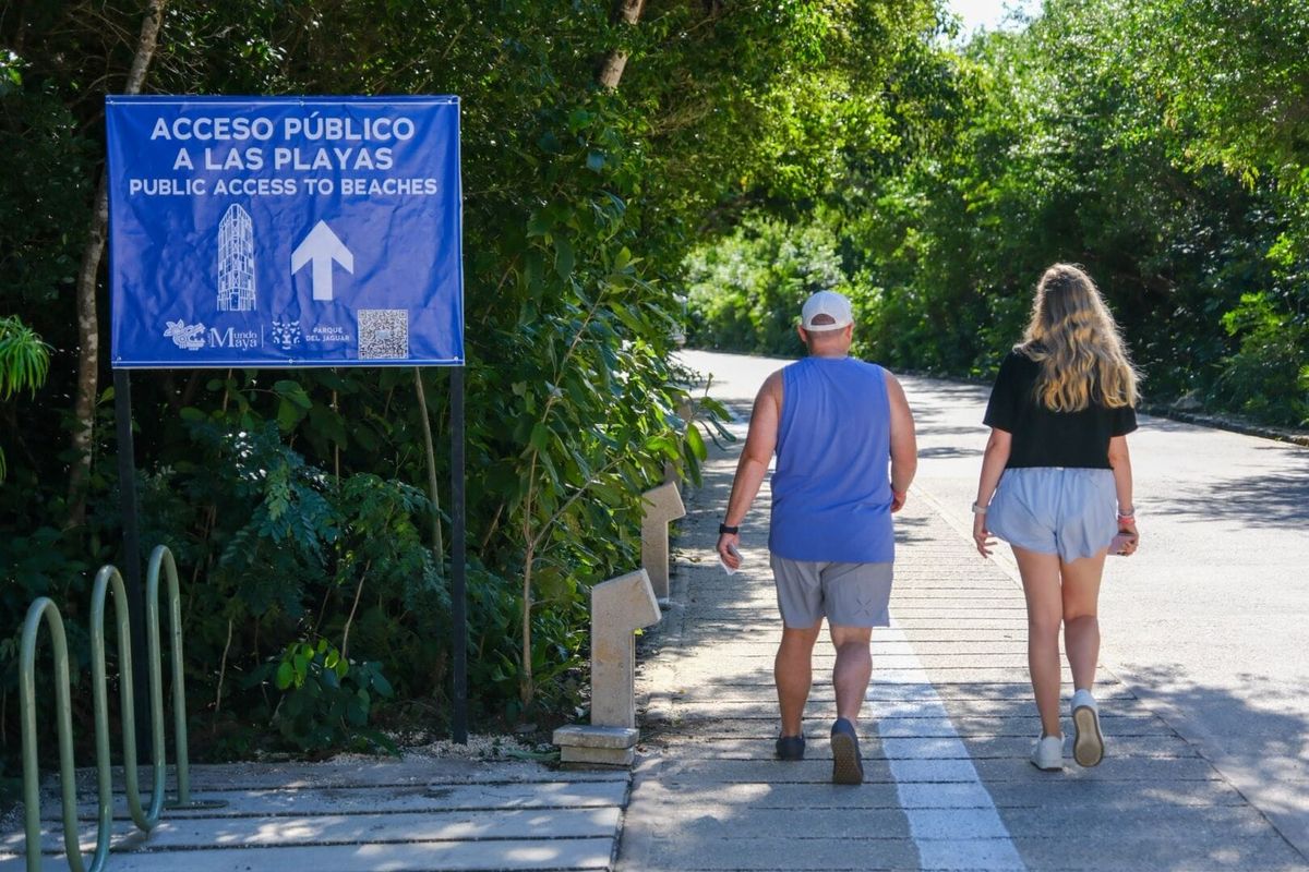 New routes give public access to beaches inside Parque del Jaguar