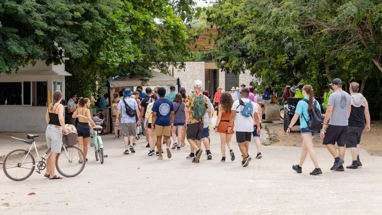 Free Sunday entry boosts traffic at the Tulum archaeological zone - Photo 5
