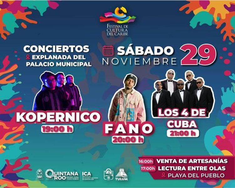 Tulum announces the Festival of Caribbean Culture 2025 with Cuban performers - Photo 1 Tulum announces the Festival of Caribbean Culture 2025 with Cuban performers - Photo 1