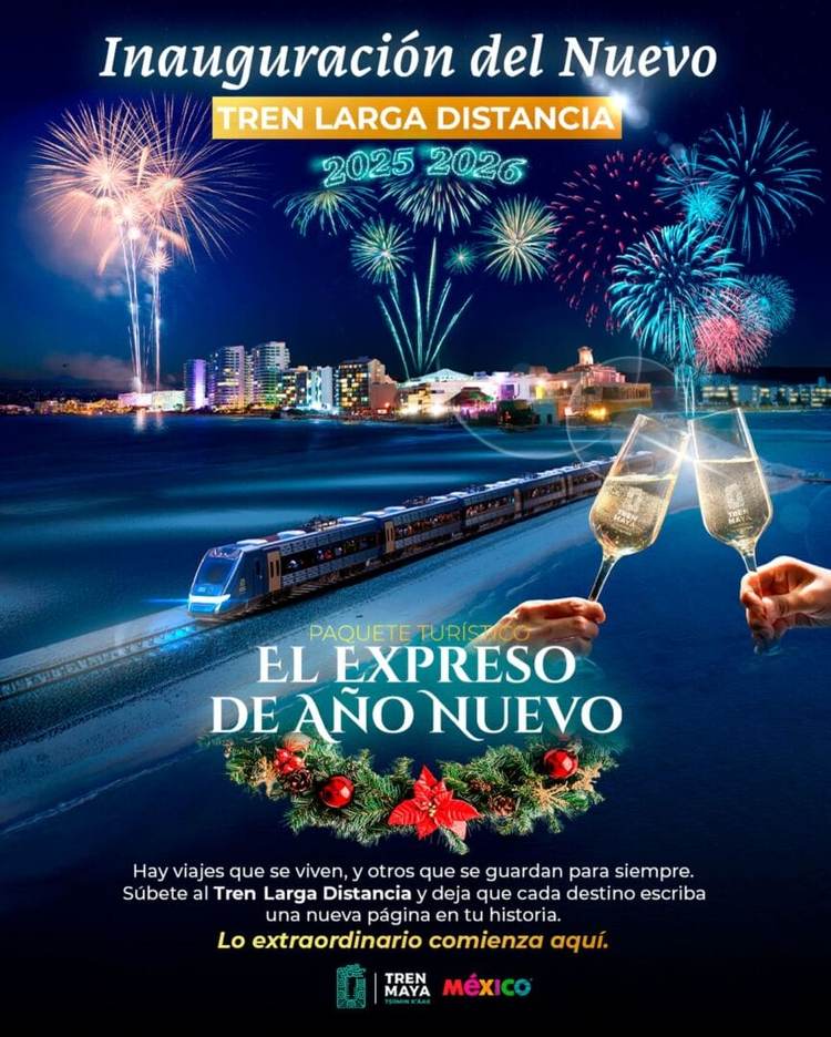 New Year Express launches luxury long-distance service on the Maya Train - Photo 1