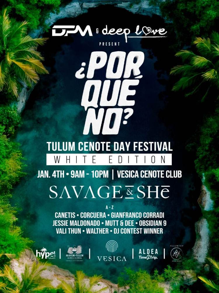 Inside the growing influence of ¿PorQuéNo? Cenote Festival in Tulum - Photo 4 Inside the growing influence of ¿PorQuéNo? Cenote Festival in Tulum - Photo 4
