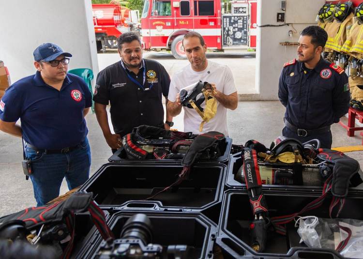 New gear strengthens firefighter safety and response capacity in Tulum - Photo 1 New gear strengthens firefighter safety and response capacity in Tulum - Photo 1