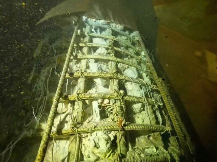 Damaged Tren Maya columns remain unrepaired on Section 5 South - Photo 3