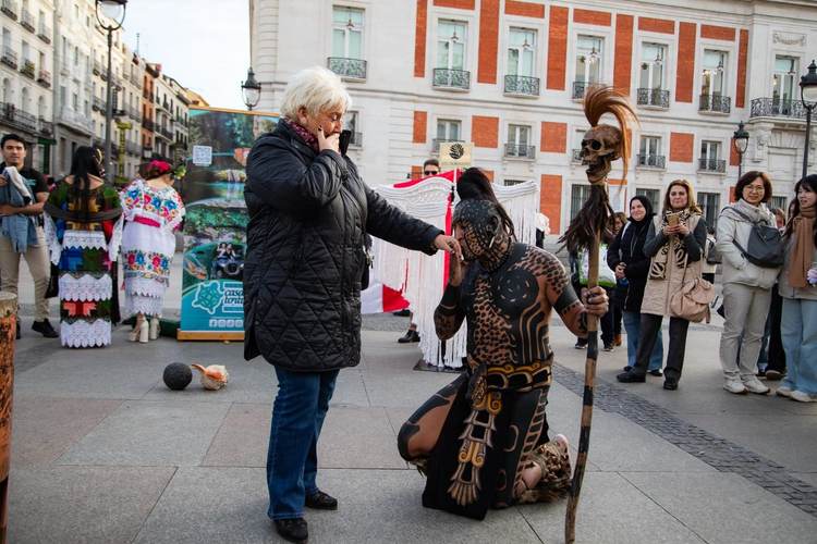 In Madrid’s Central Square, a Living Symbol of Tulum’s Mayan Heritage - Photo 6 In Madrid’s Central Square, a Living Symbol of Tulum’s Mayan Heritage - Photo 6