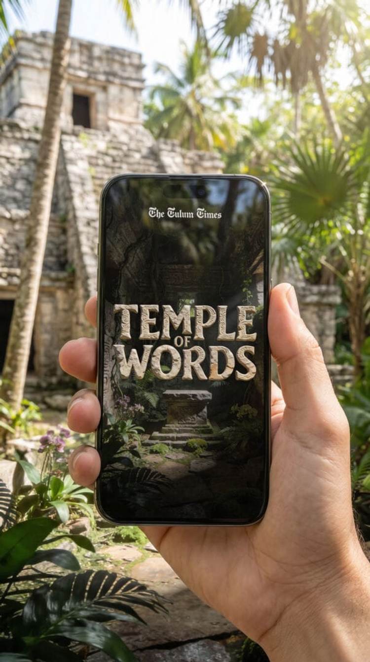 Temple of Words offers a new daily puzzle for our readers - Photo 3