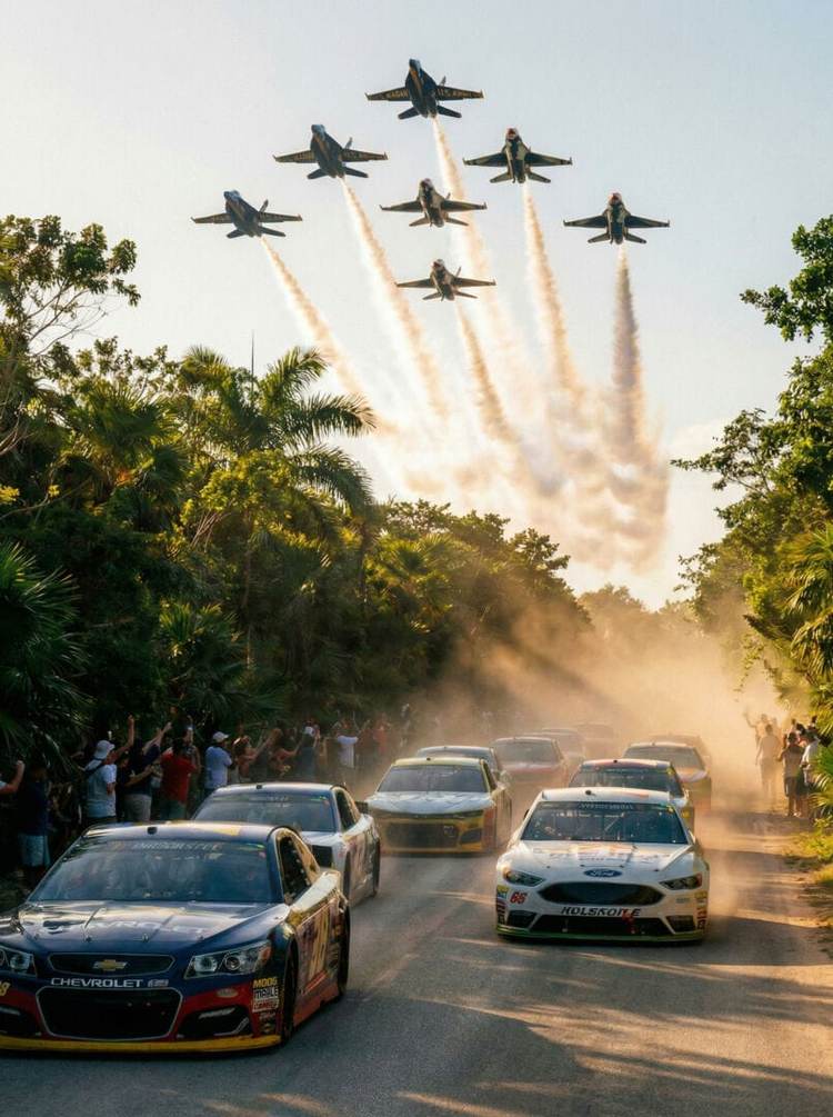 NASCAR weekend and Tulum Air Show could draw peak April crowds - Photo 1 NASCAR weekend and Tulum Air Show could draw peak April crowds - Photo 1