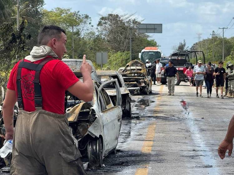 Tulum on alert after possible coordinated arson attacks Sunday - Photo 3