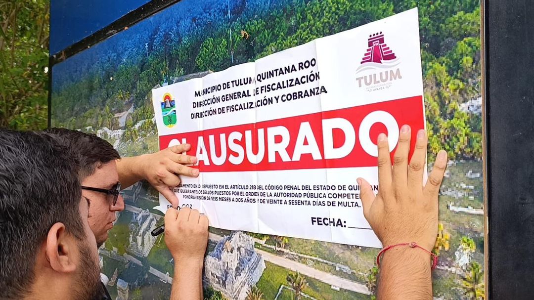Tulum Officials Seal Jaguar Park Booth After Protesters Flag Unauthorized Entry Fees Tulum Officials Seal Jaguar Park Booth After Protesters Flag Unauthorized Entry Fees