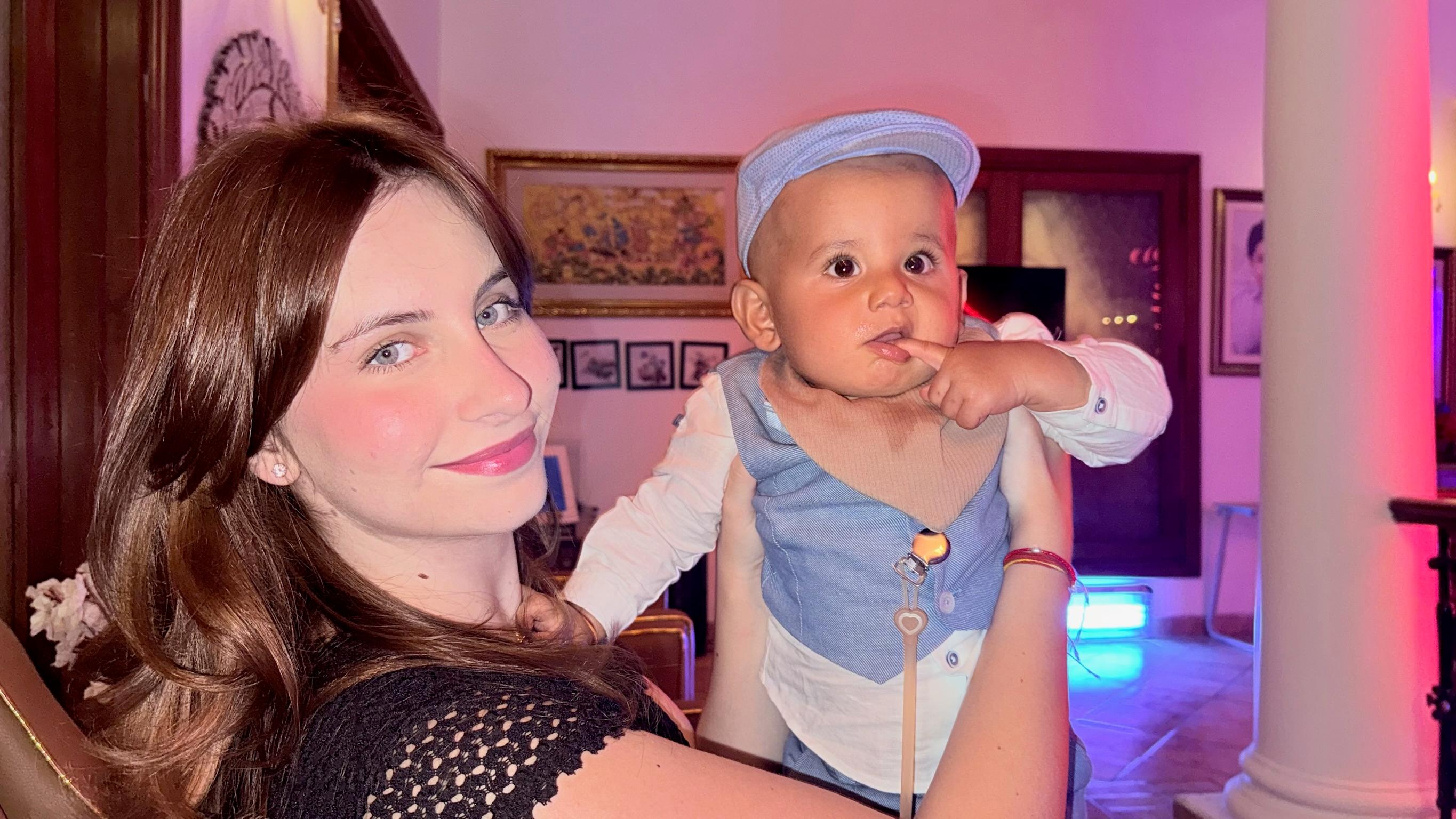 Nicolle Verma with her younger brother Aditeshwar Verma