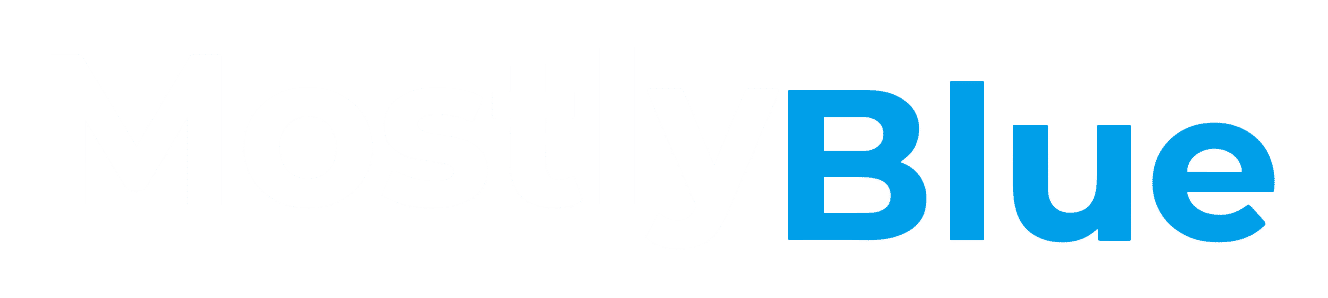 MostlyBlue logo