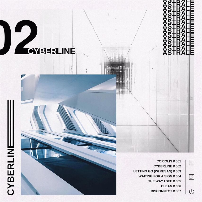 Cyberline - Astrale (Cover art)