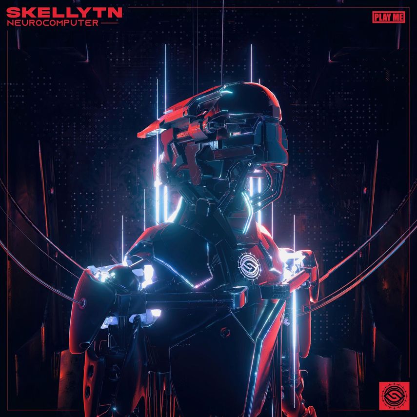 Neurocomputer - Skellytn (Cover art)