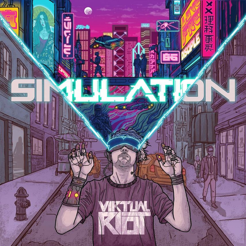 Simulation - Virtual Riot (Cover art)