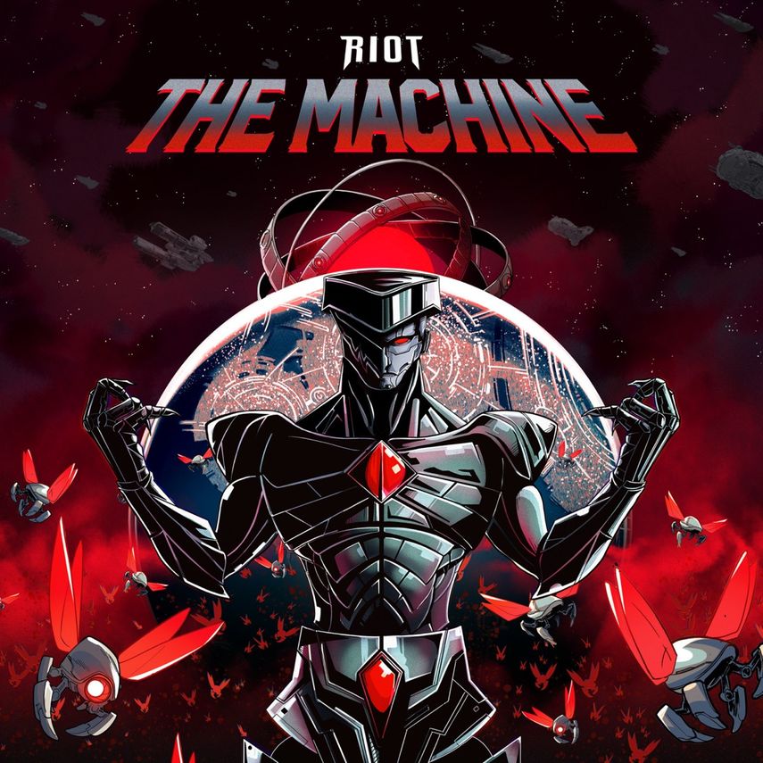 The Machine - RIOT (Cover art)