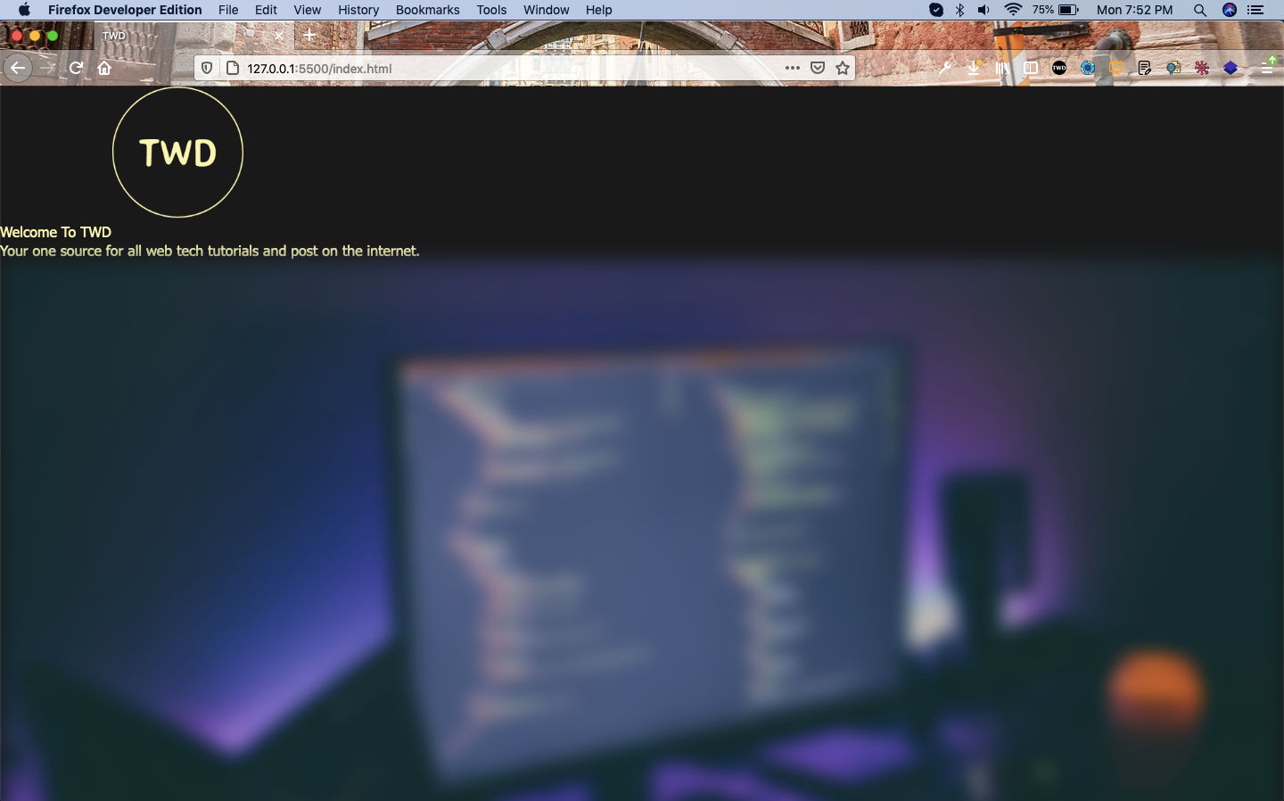 Our site