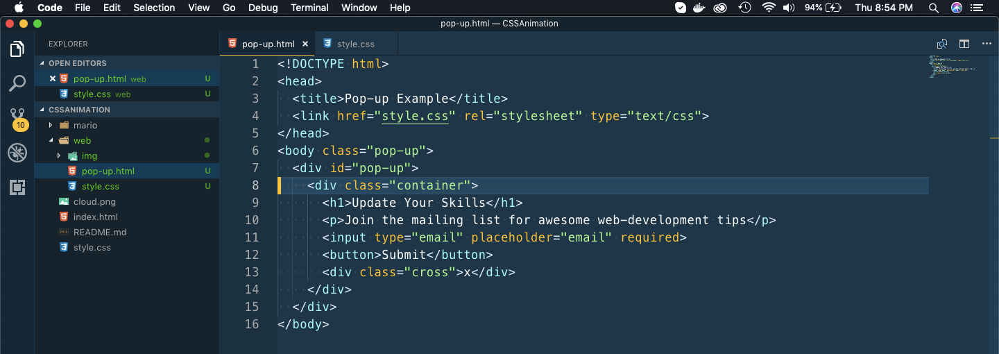 The Web Dev | CSS Animation Tutorial — 4 The Web Dev | CSS Animation Tutorial — 4