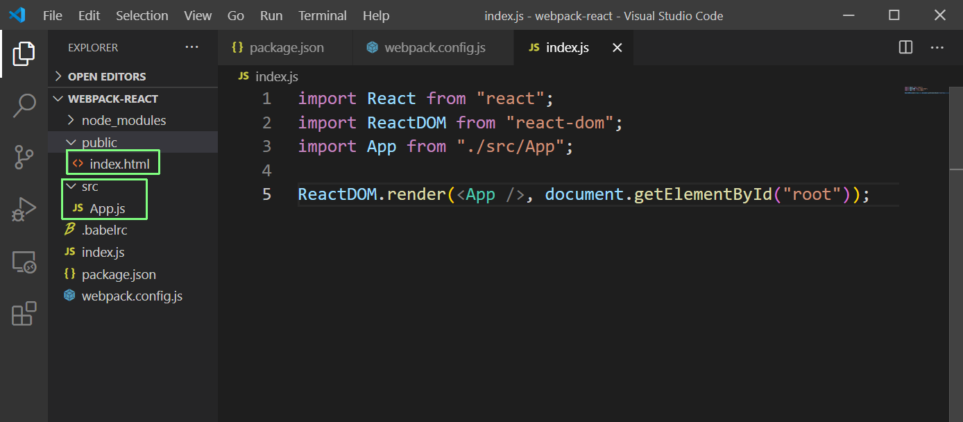 create react app