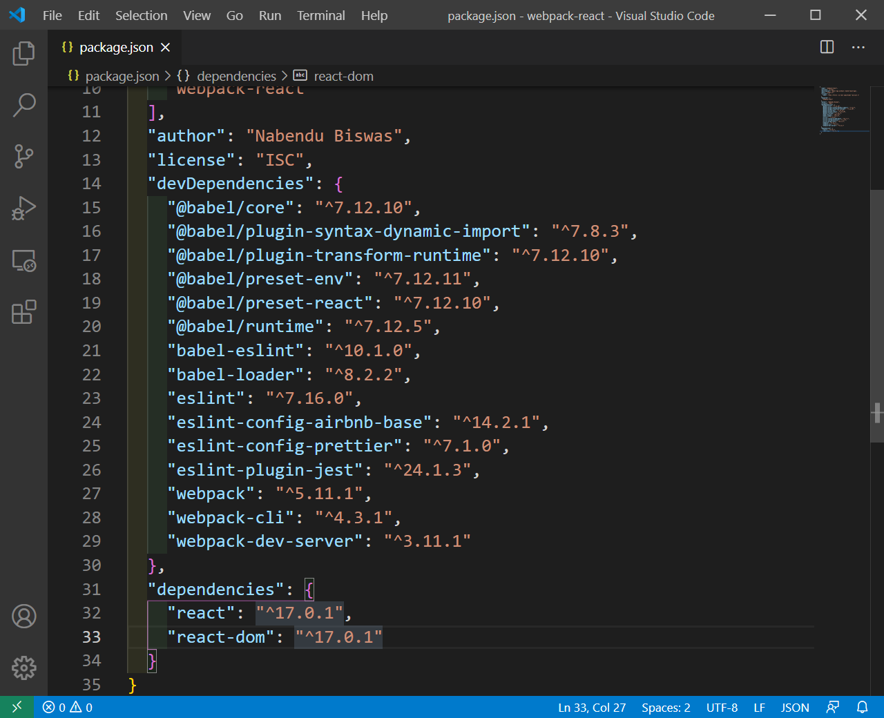 package.json