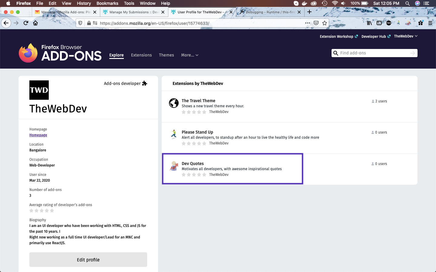 Dev Quotes