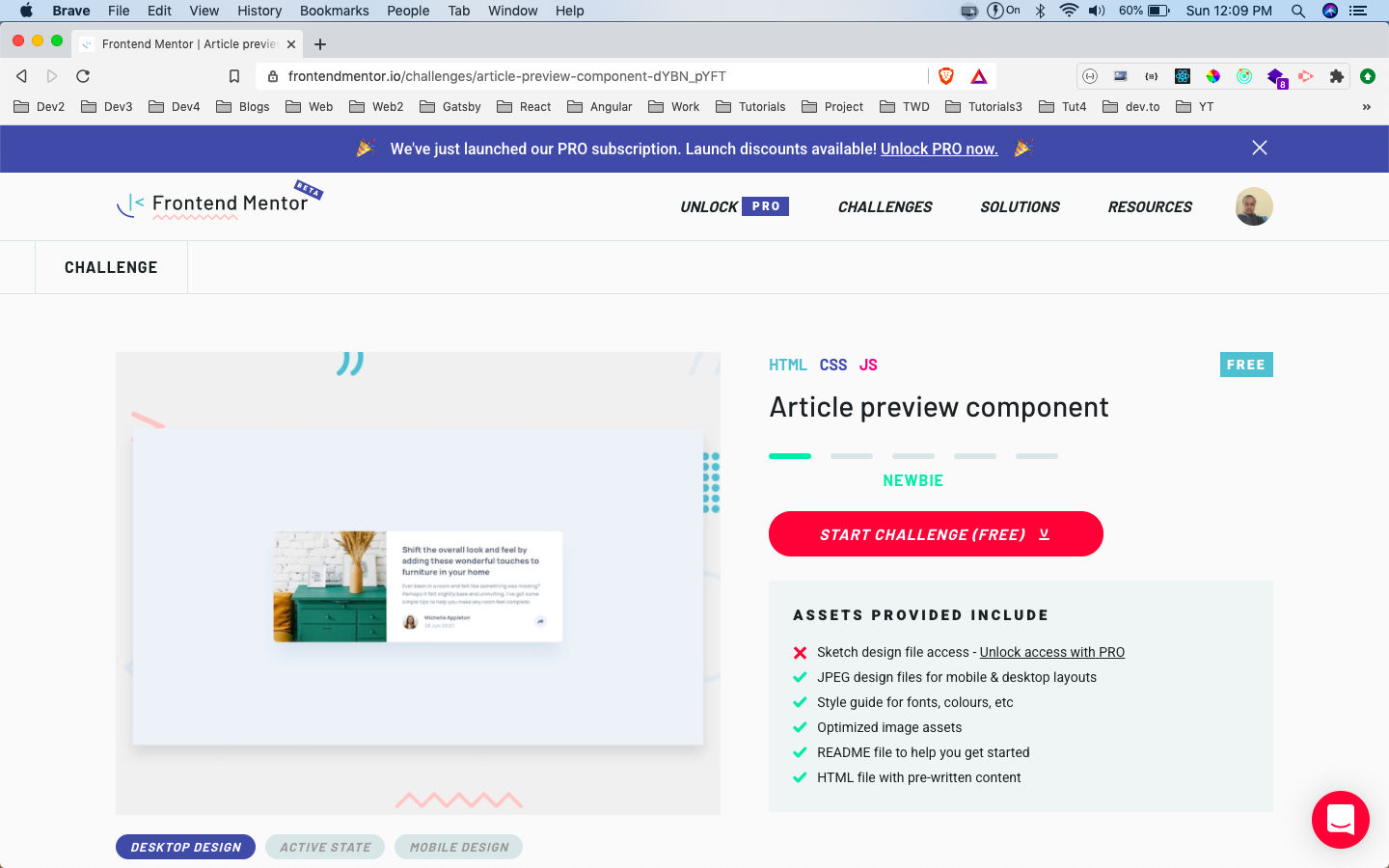 Article Preview Component