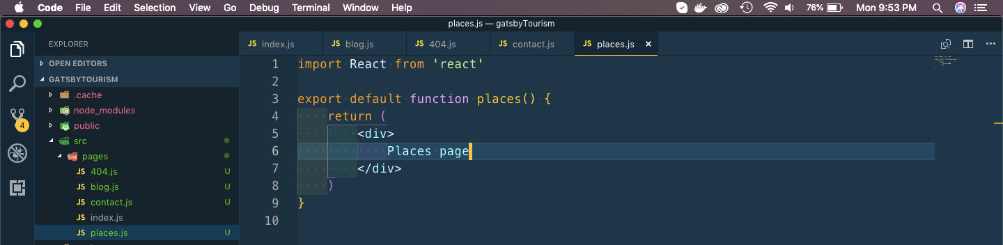 places page