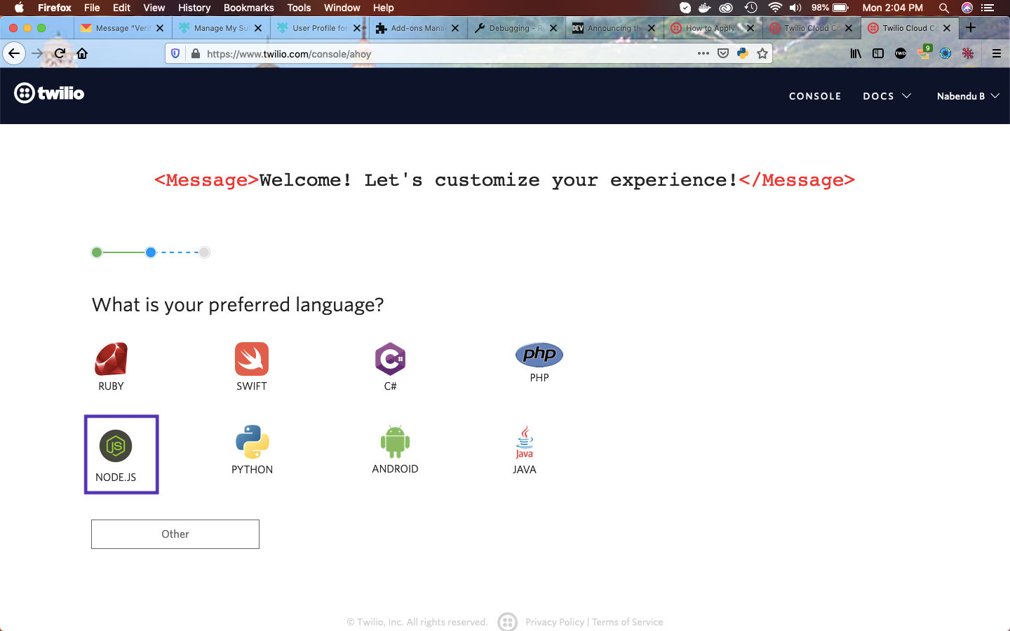 NodeJS