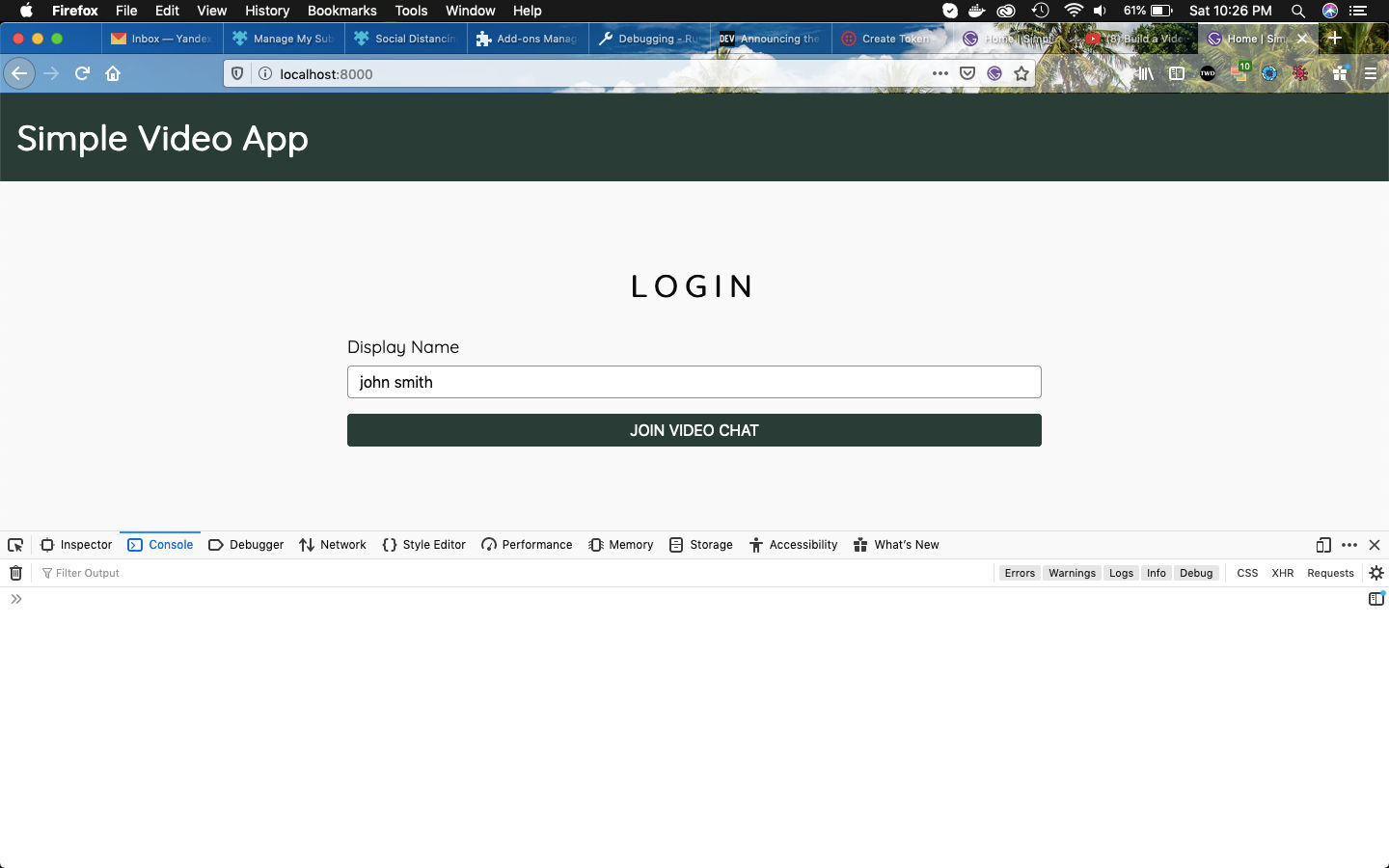 Login
