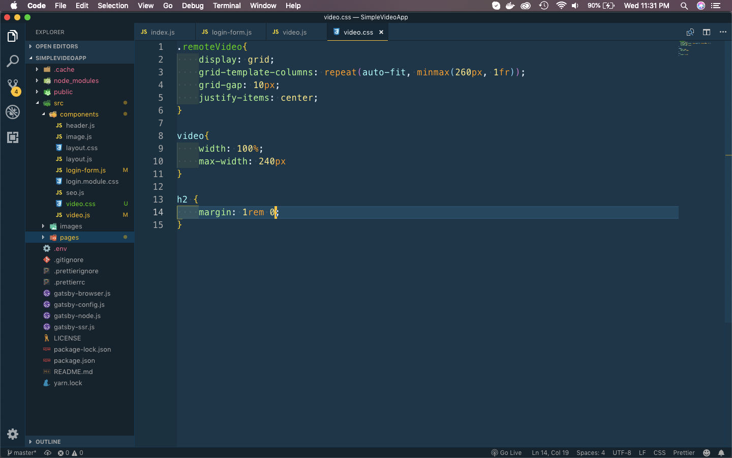 video.css