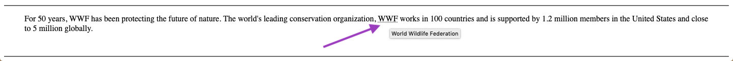 WWF