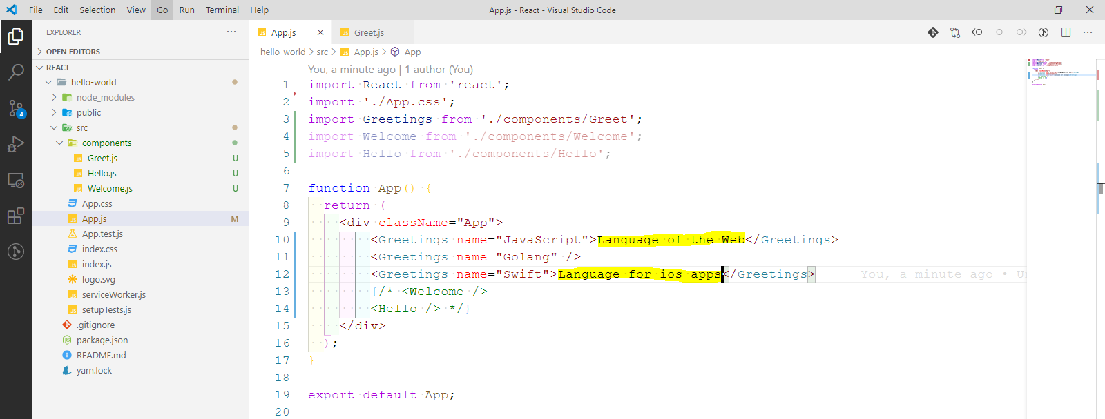 empy angle bracket react fragment