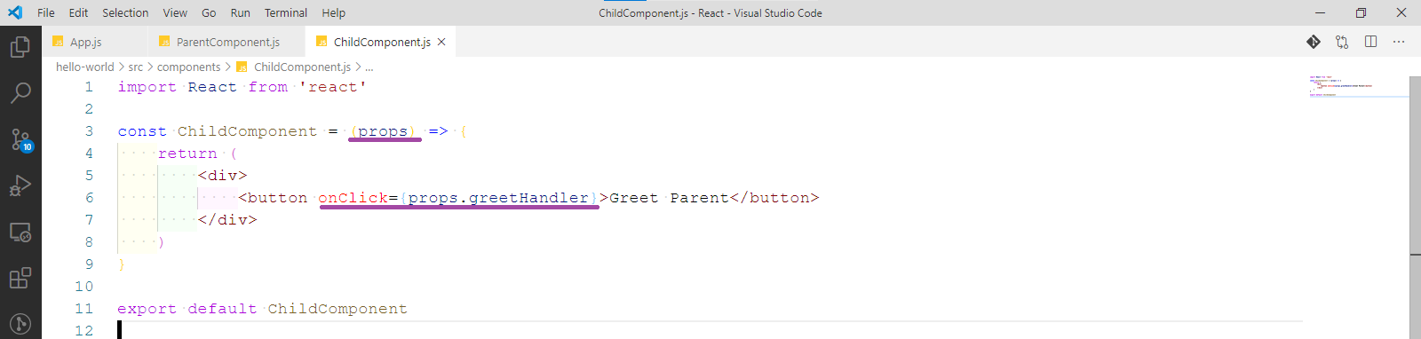 ChildComponent.js