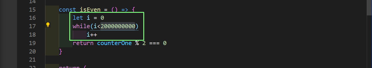 while loop