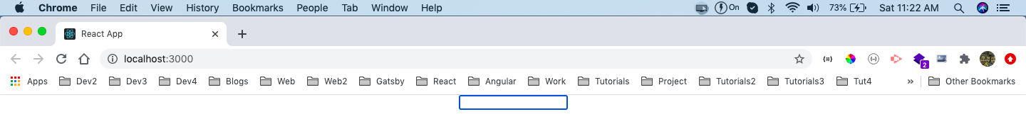Focussed input