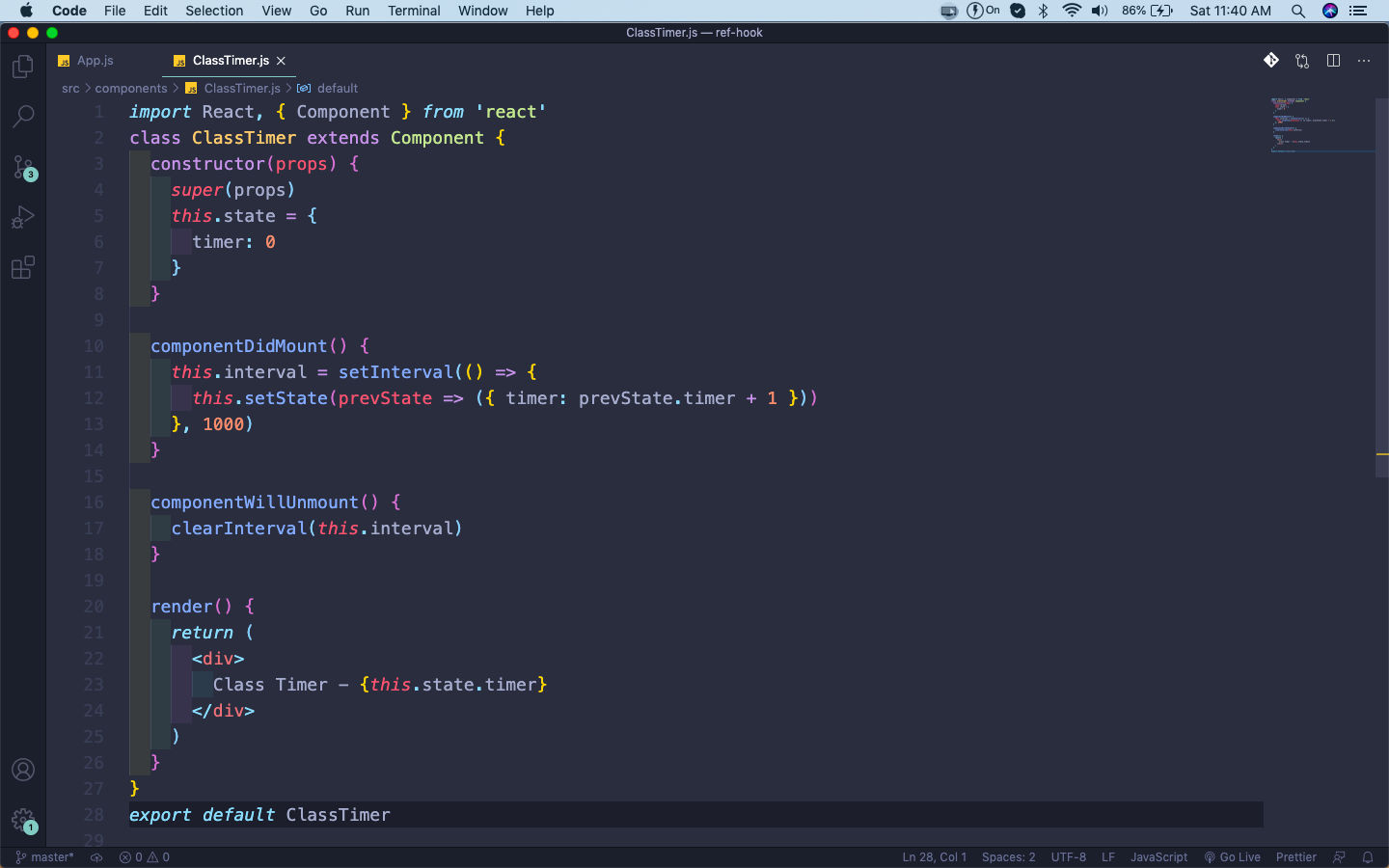 ClassTimer.js