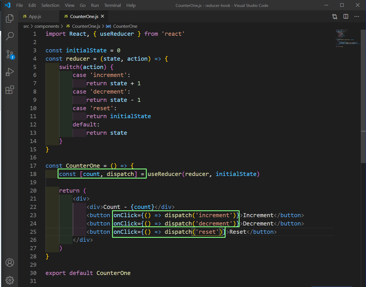CounterOne.js