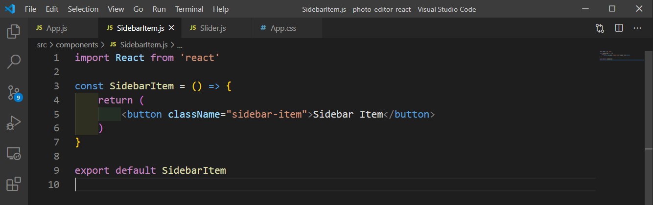 SidebarItem.js