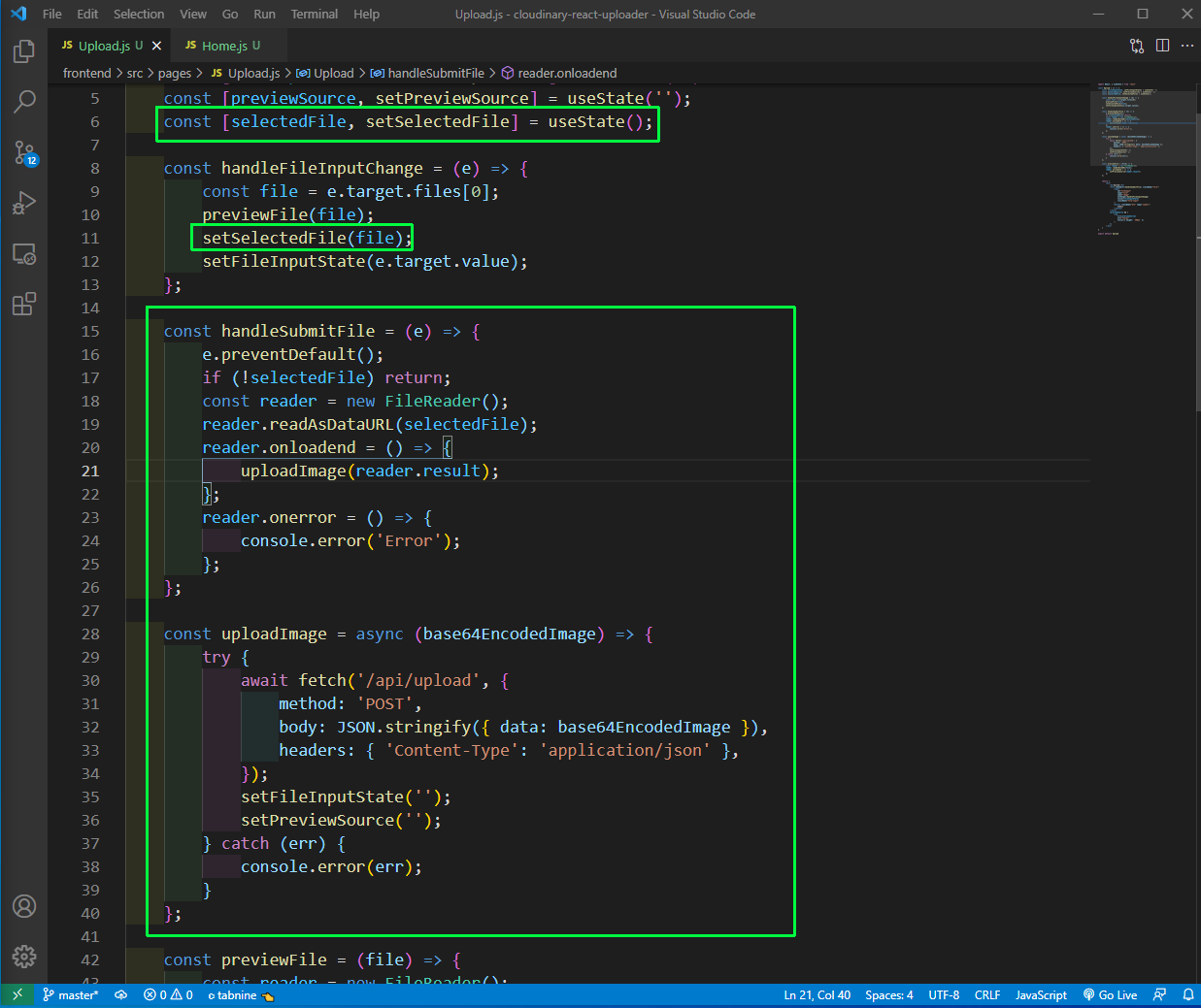 Upload.js