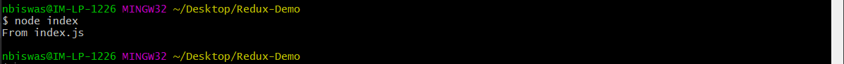 node index