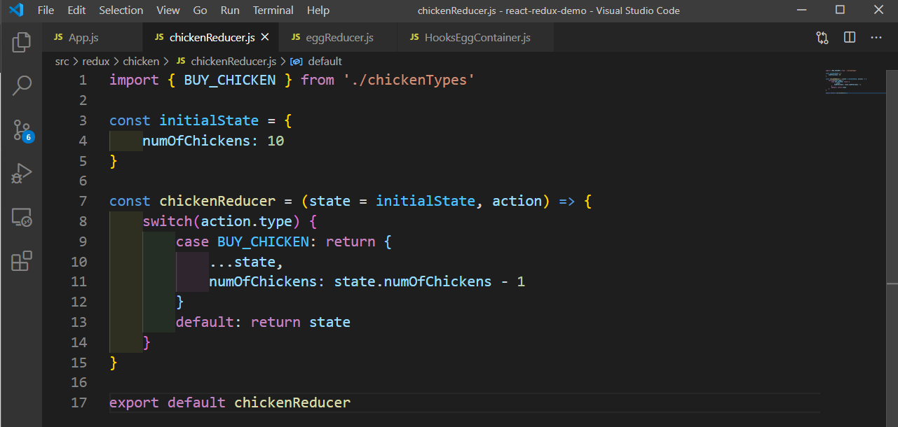 chickenReducer.js