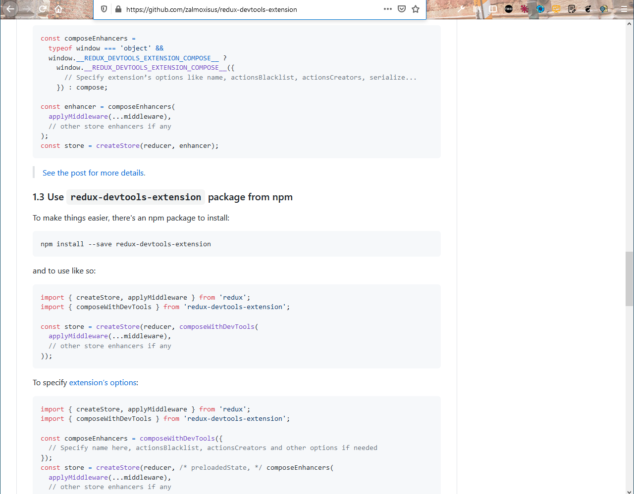 npm install