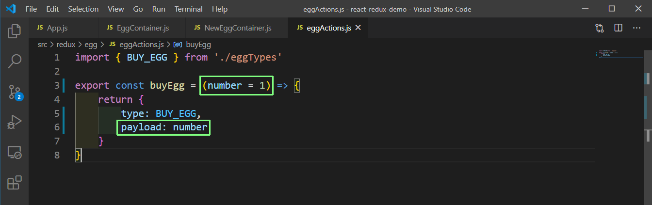eggActions.js