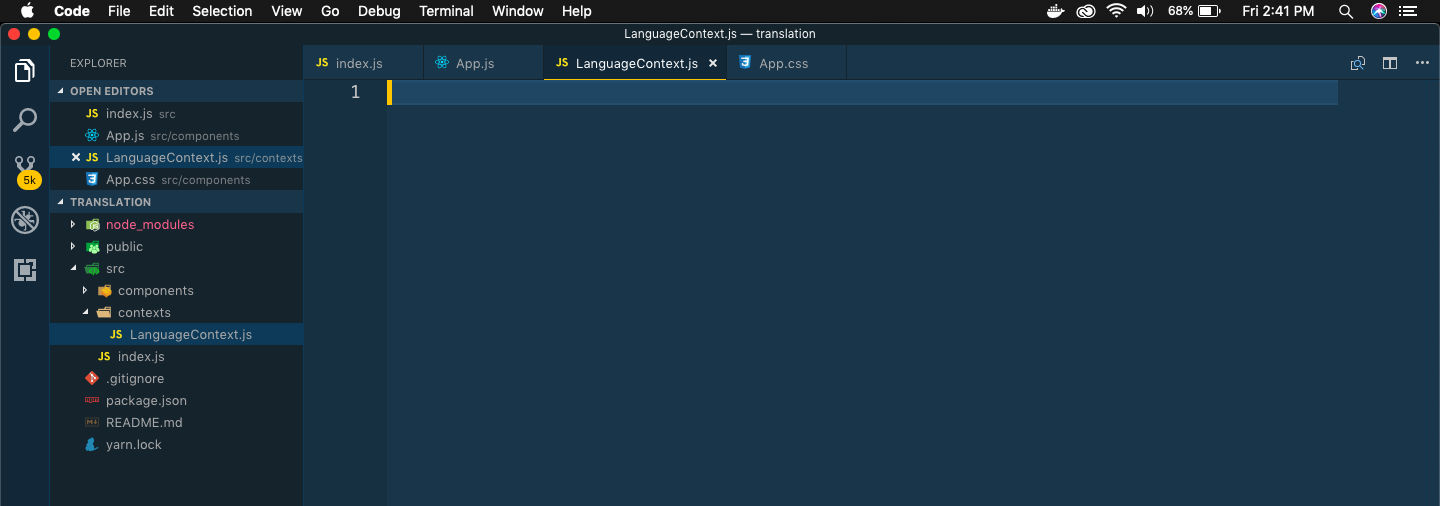 LanguageContext